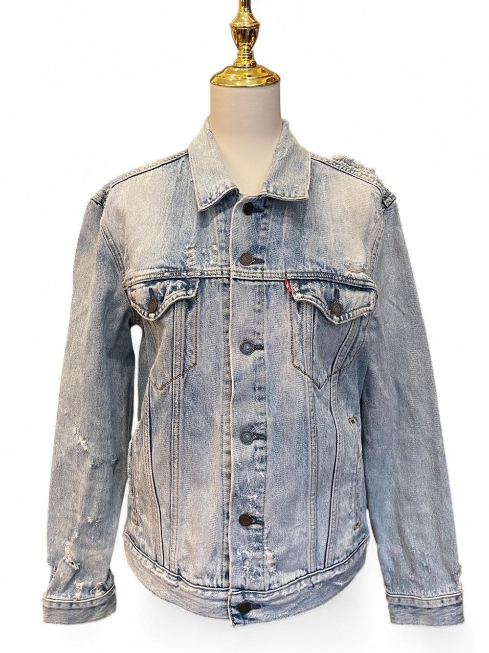 Classic Light Wash Denim Levi Jacket